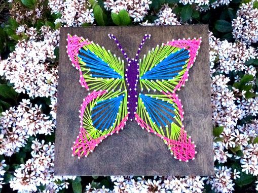 Custom Made Butterfly String Art