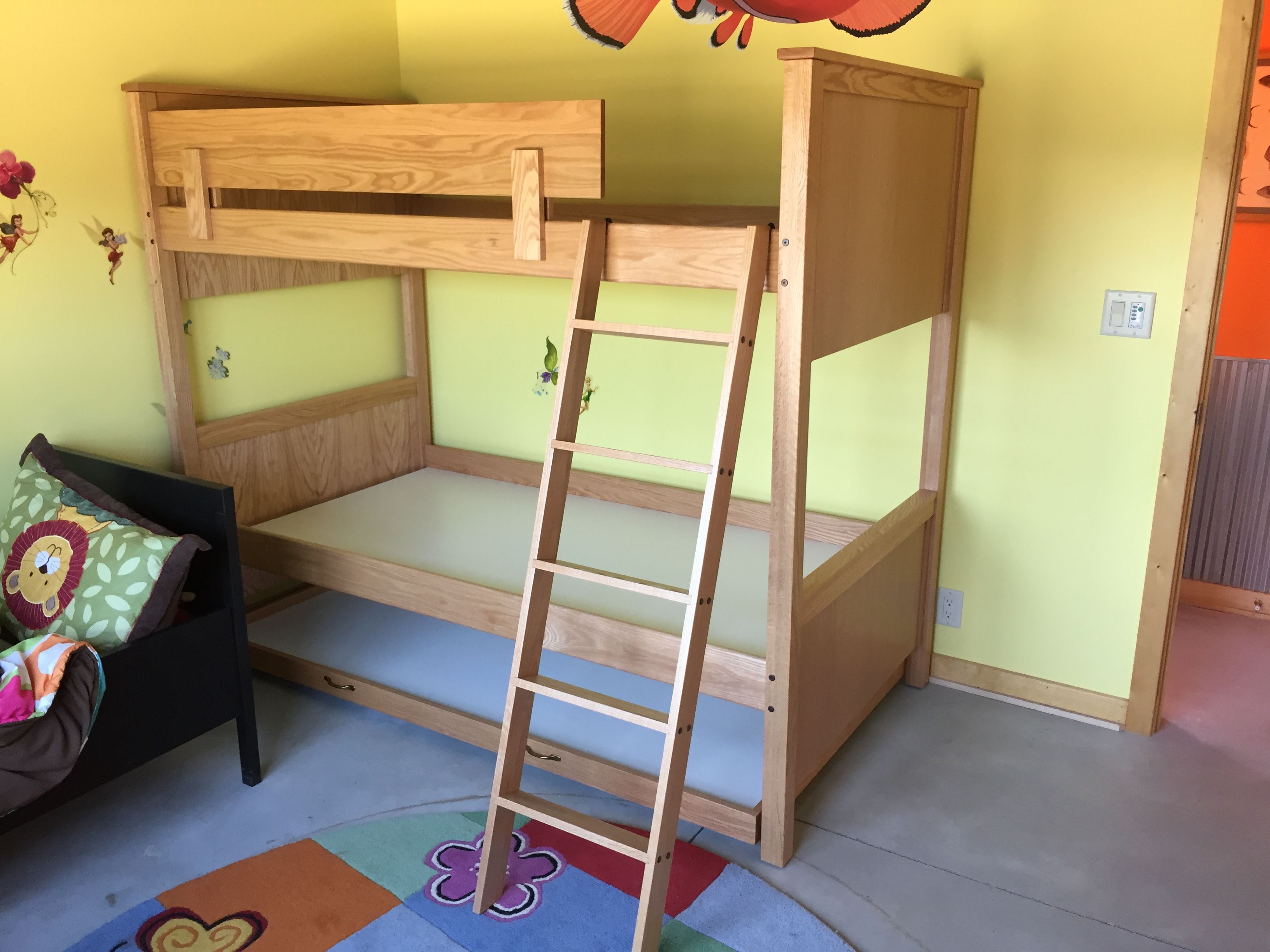 Buy Hand Made Solid Wood Bunk Bed, made to order from Contempoary Woods