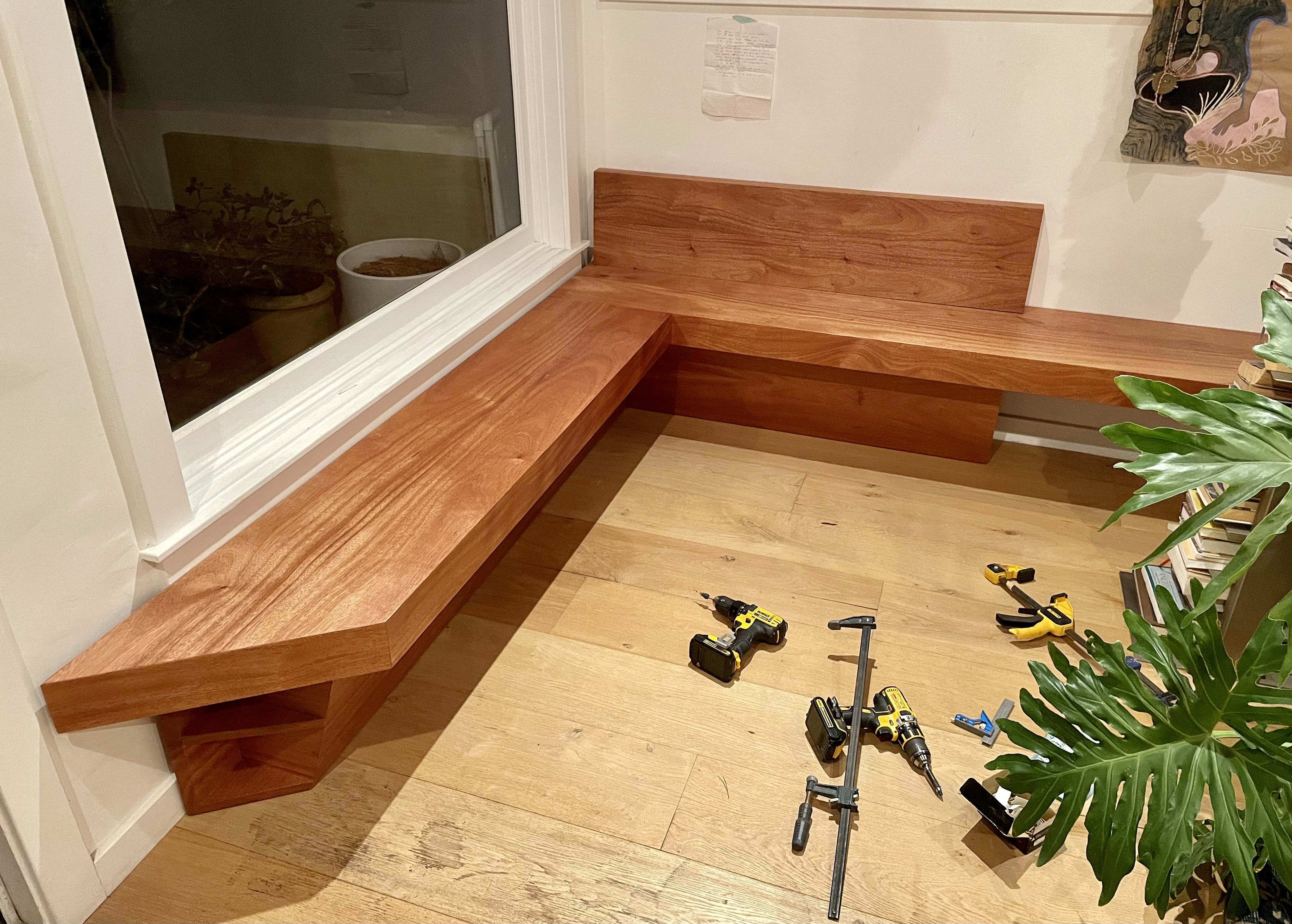 Hand Made Custom Bench Seating by Western Aim