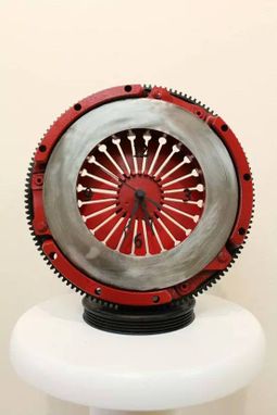 Custom Made 1974 Porsche Pressure Plate Clock