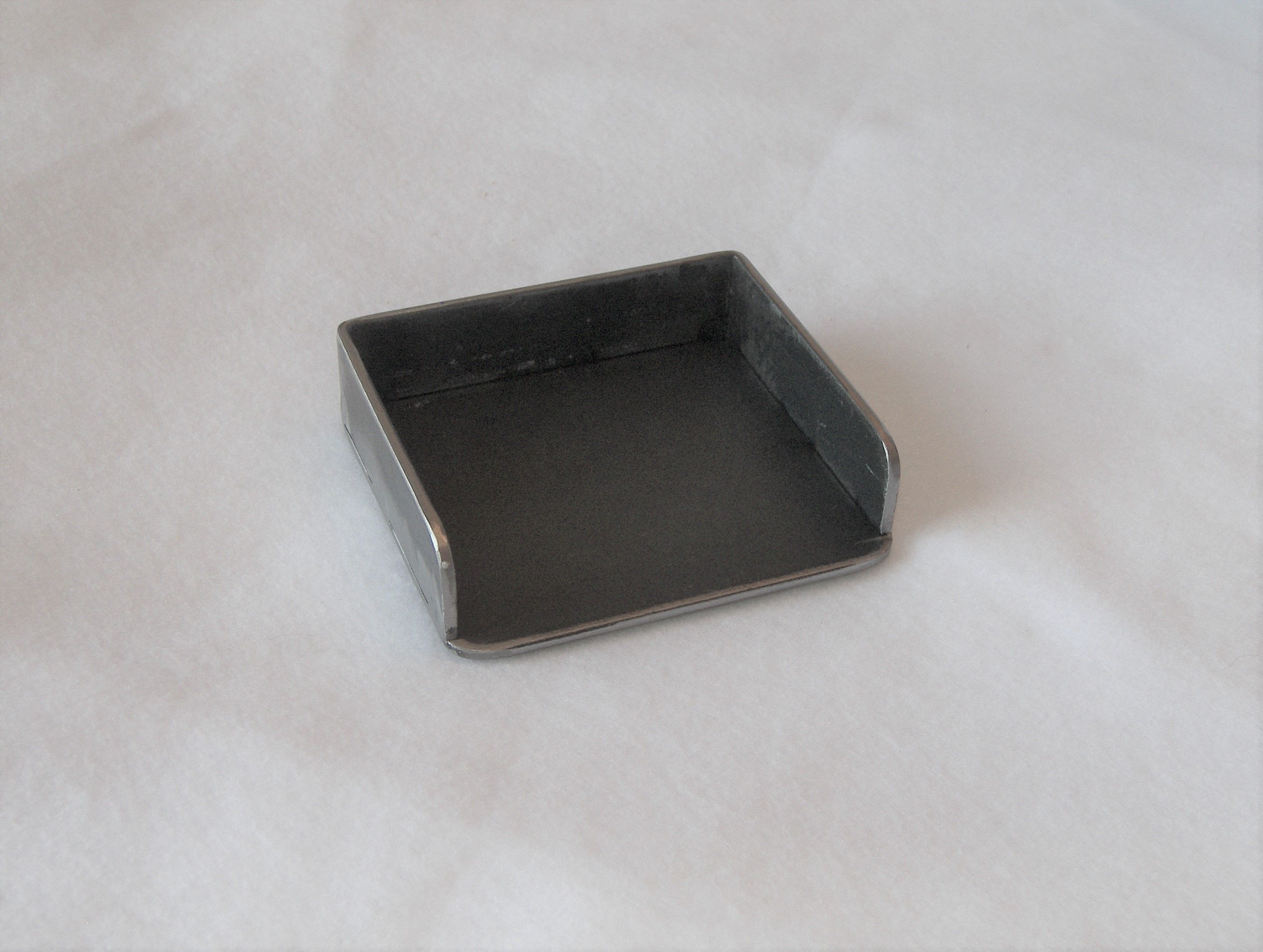 Buy Custom Made Urban Industrial Steel Coasters, Modern Beverage