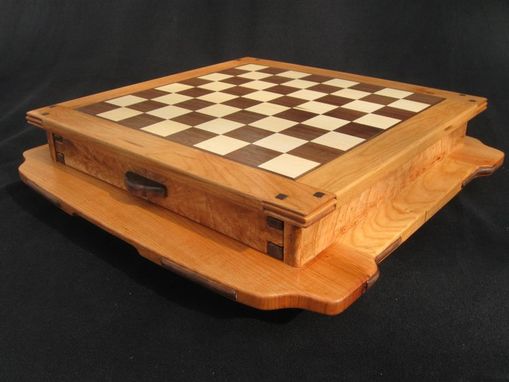 Custom Made Greene And Greene Inspired Chess Board