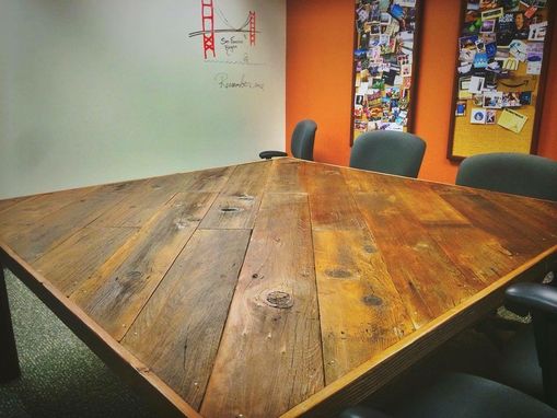 Custom Made Slantwood Conference Table For Toyota Corporation