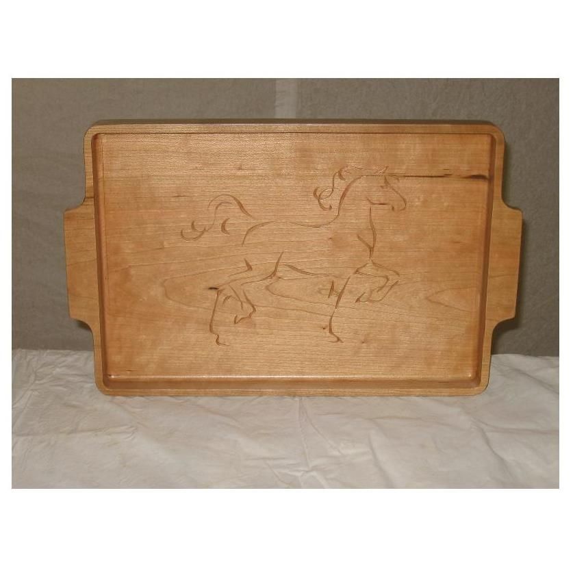 Handmade Serving Tray by Woodwright Innovations | CustomMade.com