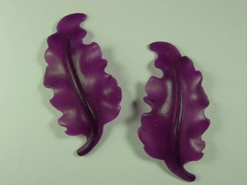 Custom Made Wax Models Of Leaves For Earrings