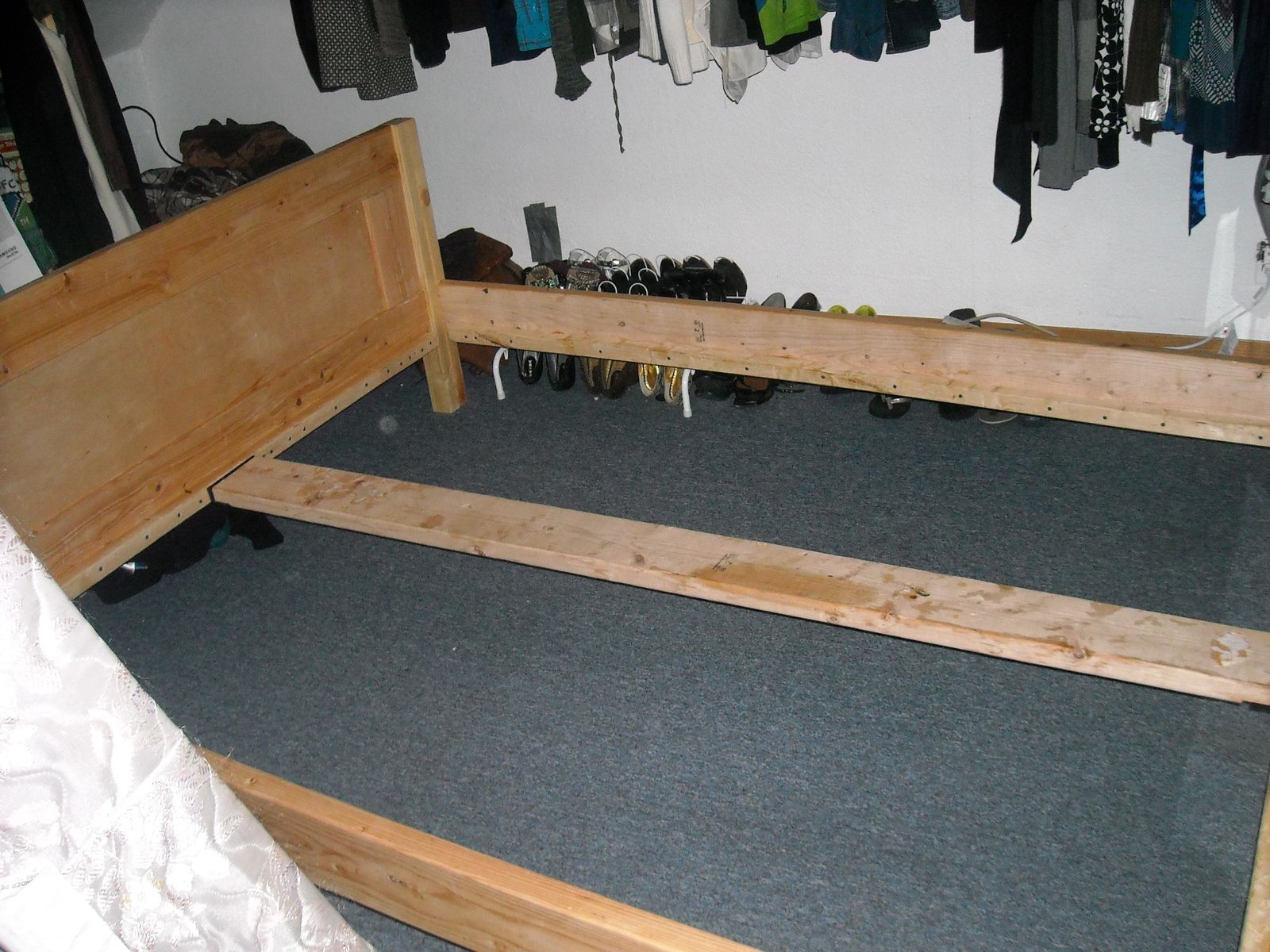 Custom Made Queen Pine Bed by Emerald City Crafts