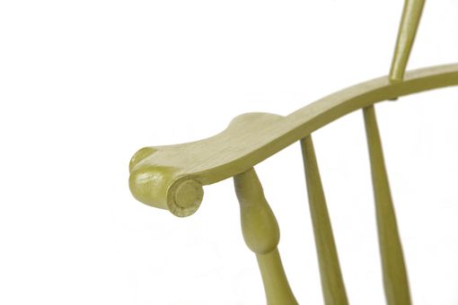Custom Made Sack Back Windsor Chair With Tall Crest Rail