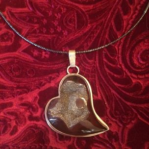 pendant heart custommade