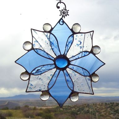 Custom Made Holiday Stained Glass Ornaments