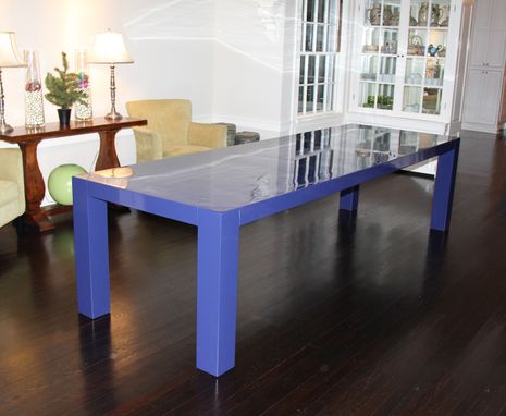 Custom Made Lacquer Dining Table