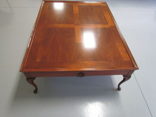Custom Made Coffee Table With Cabriole Legs
