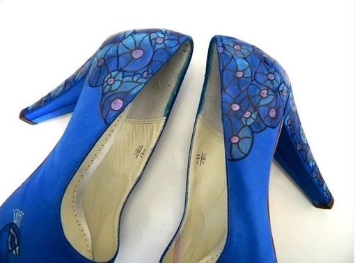 Custom Made Design Your Own Peacock Shoes