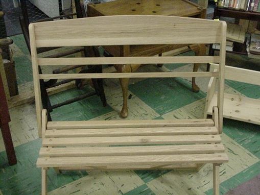 Custom Made Folding Bench