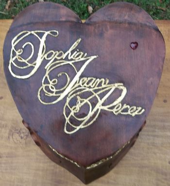 Custom Made Heart Shaped Jewelry Box