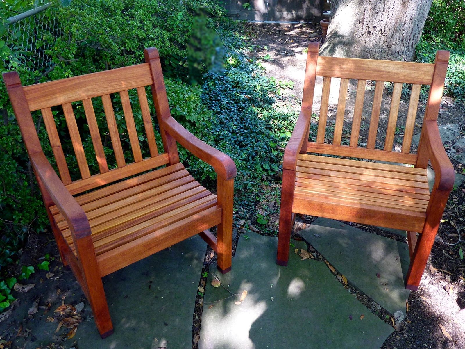 Custom Made Outdoor Mahogany Chairs by Mann Designs | CustomMade.com