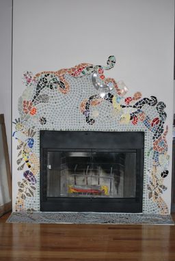 Custom Made Fireplace A La Gaudi