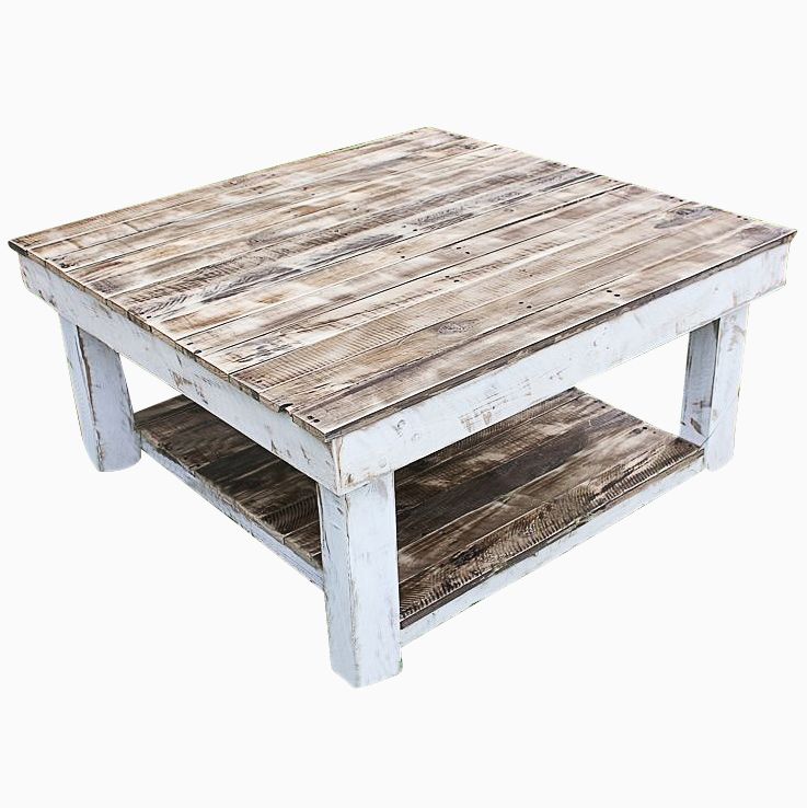 Reclaimed Wood Furniture and Barnwood Furniture | CustomMade.com - Shabby Farmhouse Reclaimed Wood Coffee Table