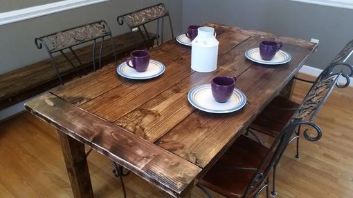 Custom Made Farmhouse Dining Table