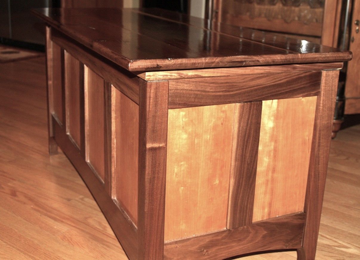 Custom Made Blanket / Hope Chest by Cannon Custom Woodworking LLC