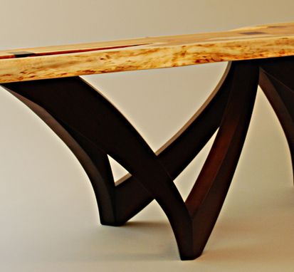 Custom Made Oregon Yew Table Or Bench
