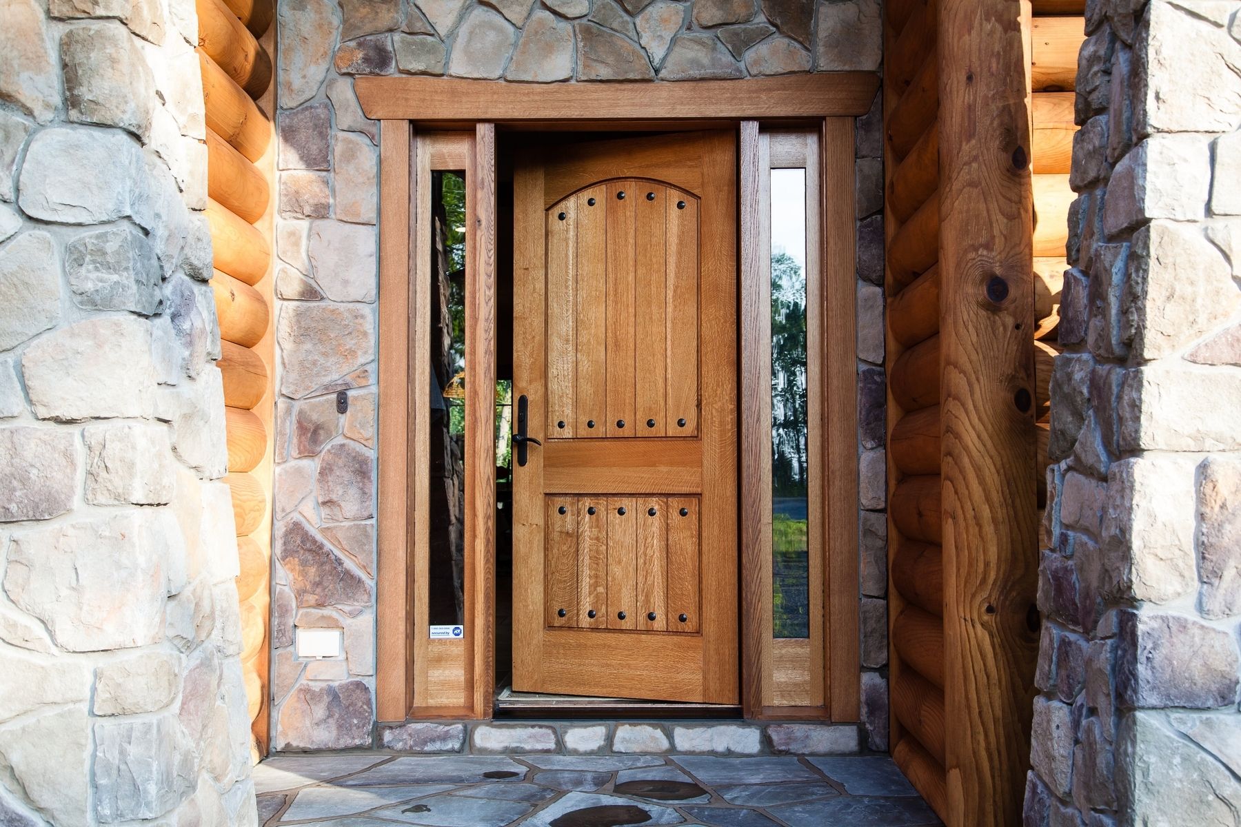Custom Rustic Country Entry Door by Gerspach Handcrafted Woodworks Llc
