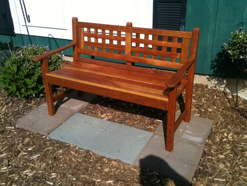 Custom Made Garden Benches