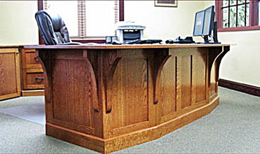 Hand Made Mission Style White Oak Office Furniture By The Custom Made Mission Style White Oak Office Furniture
