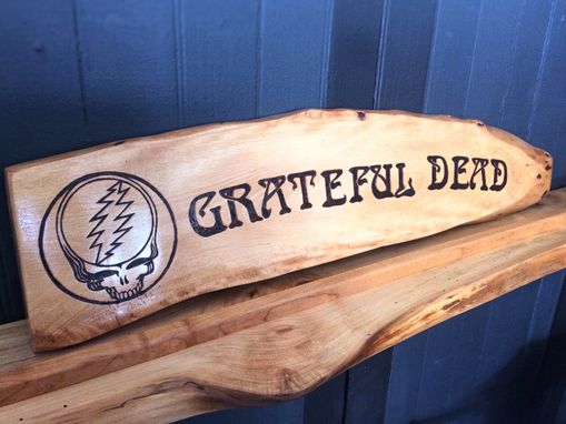 Custom Made Custom Live Edge Wood Signs