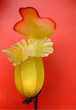 Custom Made Pitcher Plant Sconce