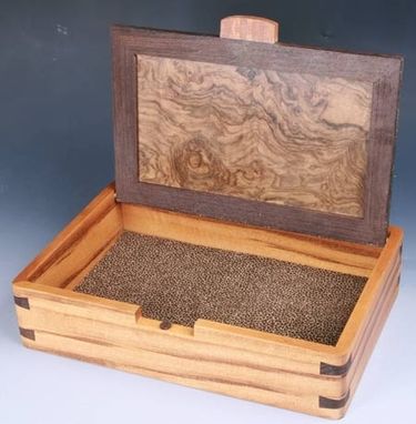 Custom Made Mens Valet Or Cufflink Box