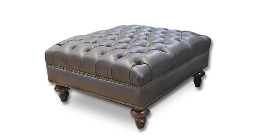 Custom Made Custom Made Tufted Ottoman Send Us Your Fabric And Measurements For Custom Made Orders