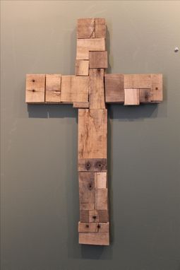 Custom Made Pallet Wood Cross
