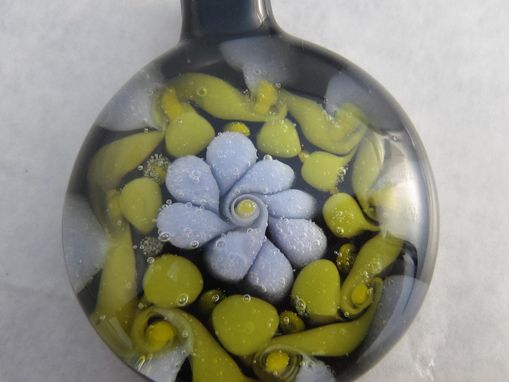 Custom Made One Of A Kind Glass Pendant