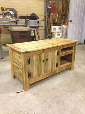 Custom Made Pallet Television Stand