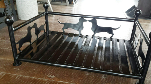 Custom Made Personalized Metal Pet Bed