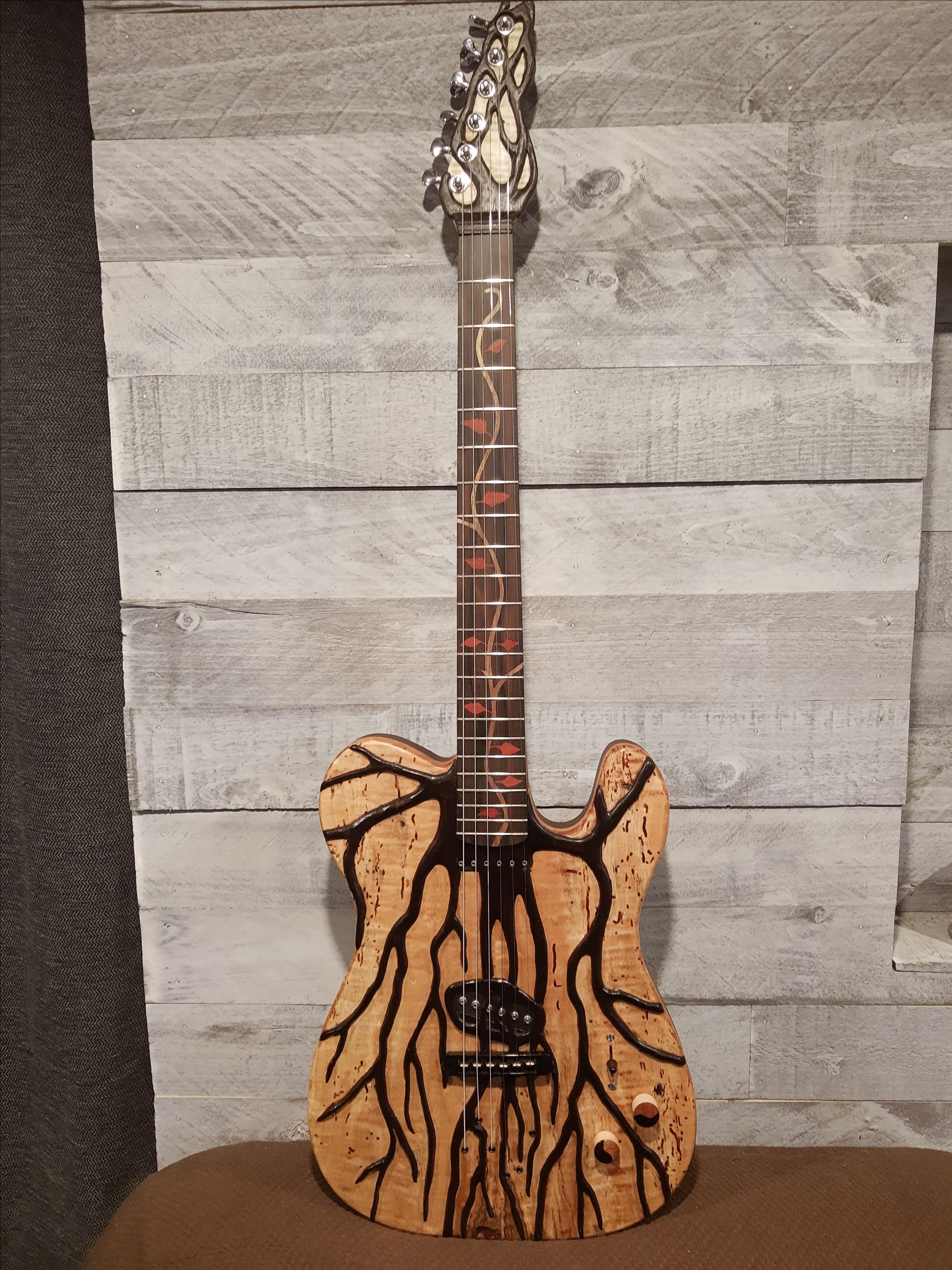 Custom Made "Roots" by JR's Custom Guitars