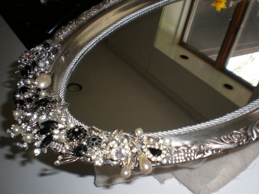 Custom Made Jeweled Mirrors And Frames
