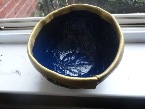 Custom Made Paper Mache Decorative Bowl