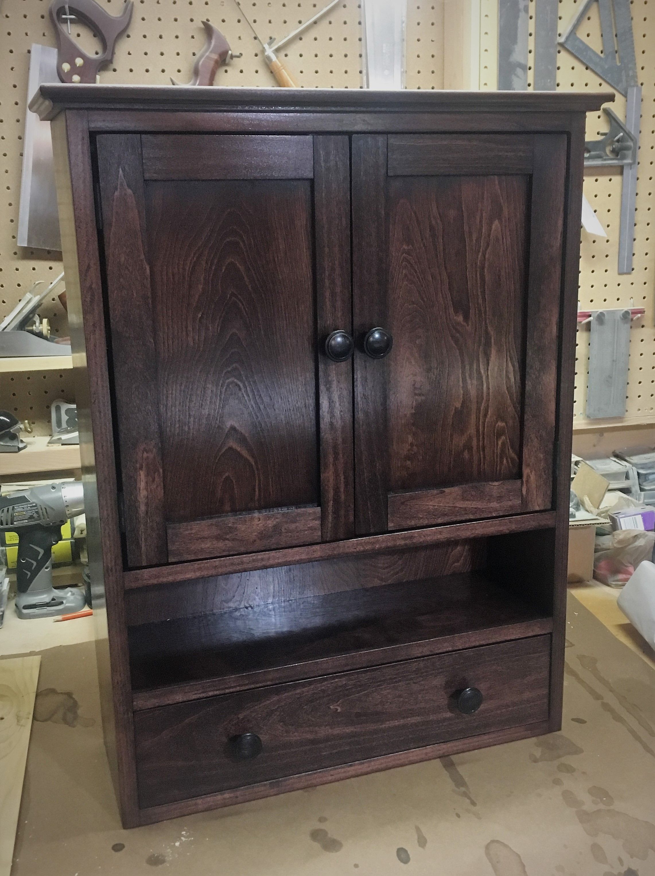 Buy Handmade Bathroom Wall made to order from J&S Woodworks of