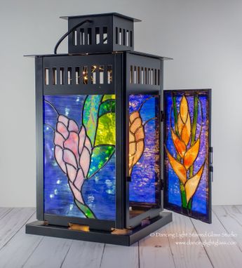 Custom Made Stained Glass Lanterns
