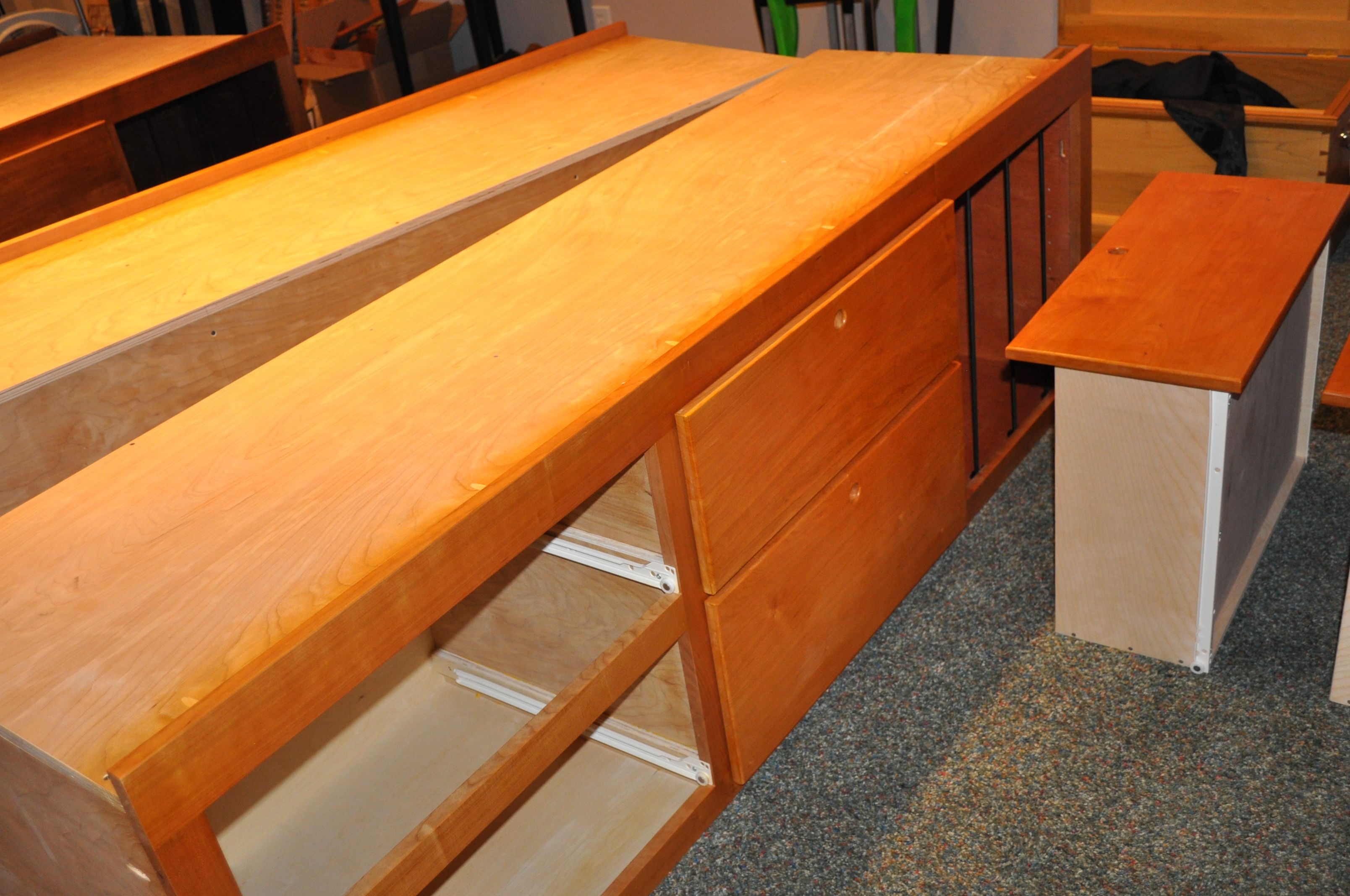 Handmade Versatile Storage Bed by Glessboards