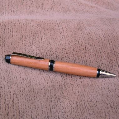 Custom Made Cigar Style Wood Pen In Ash  C001