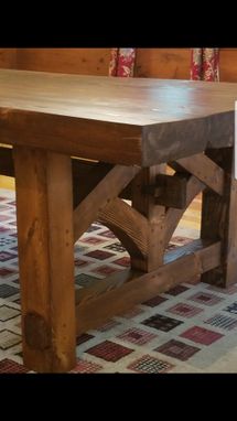 Custom Made Farmhouse Dining Table