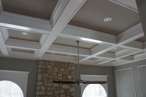 Custom Made Coffered Ceiling