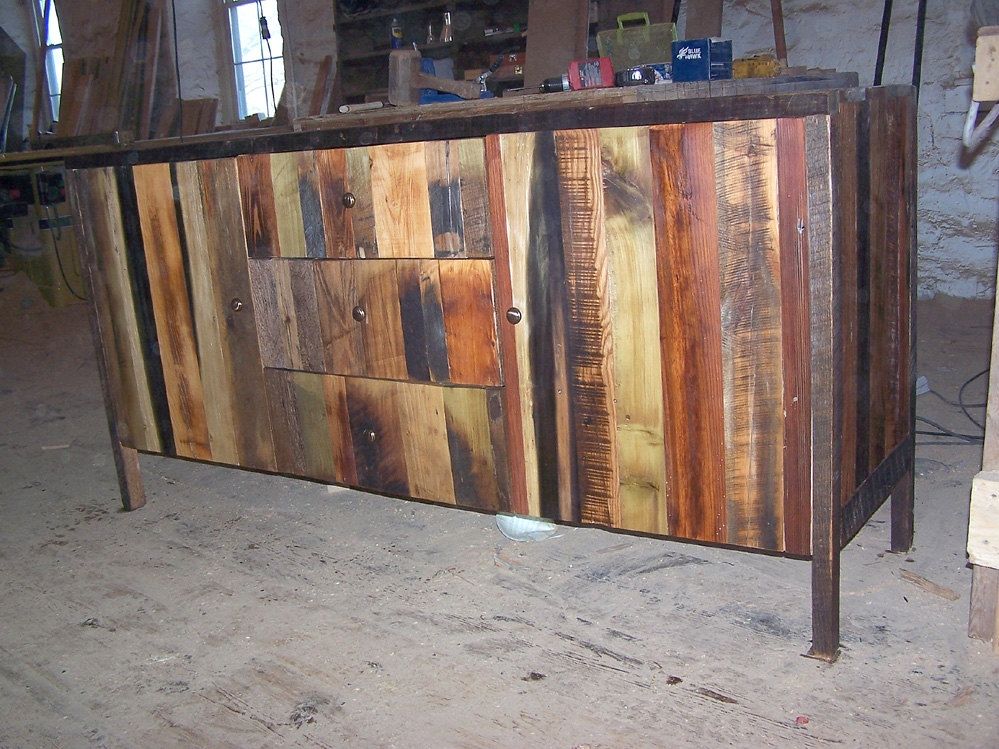 Buy Hand Crafted Modern Buffet Design Handcrafted From Reclaimed Wood ...