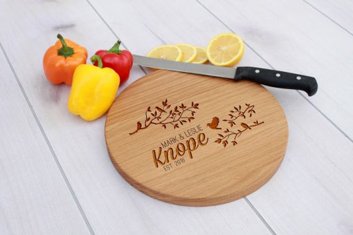 Custom Made Personalized Cutting Board, Engraved Cutting Board, Custom Wedding Gift – Cbr-Wo-Markleslieknope