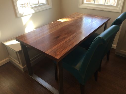 Custom Made Modern Walnut Table