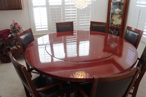 Custom Made Purple-Heart Dining Table