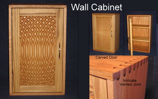 Custom Made Carved Cabinet