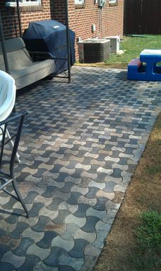 Custom Made Mixed Color Bowtie Patio.